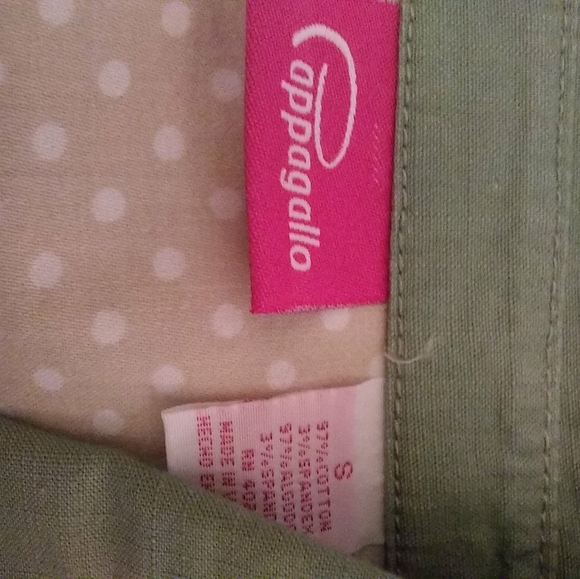 Cappagallo Jeans Jacket Crop Light Weight Denim Spandex Light Green S/40 - Picture 7 of 7